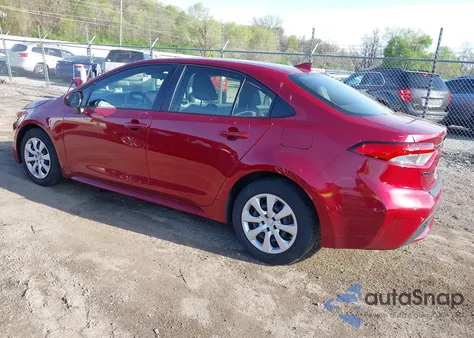 2022 Toyota Corolla Le z USA, uszkodzony, nr VIN JTDEPMAEXNJ203272